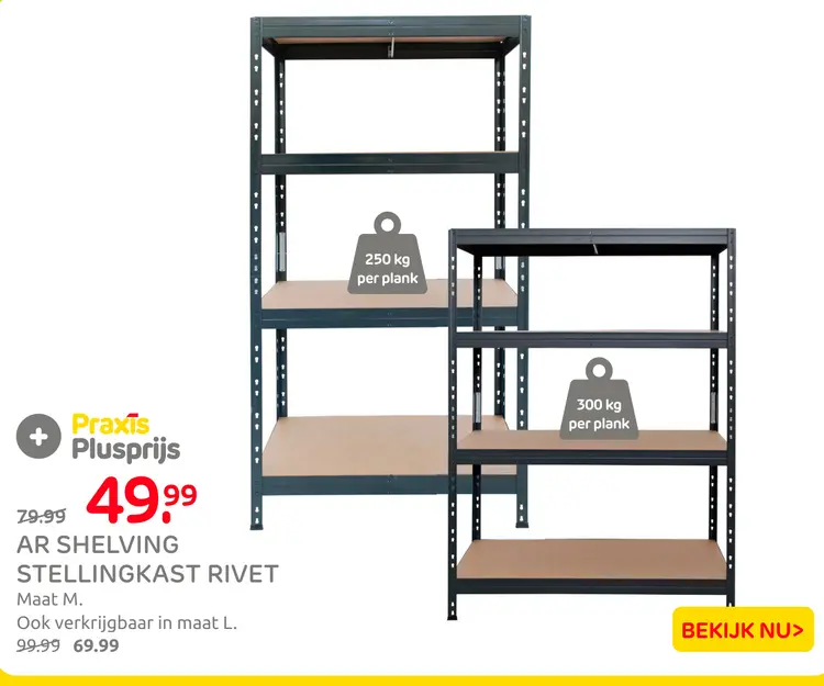 Aanbieding: Ar shelving stellingkast rivet