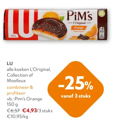 Promotie: LU Alle koeken L'Original, Collection of Moulleux