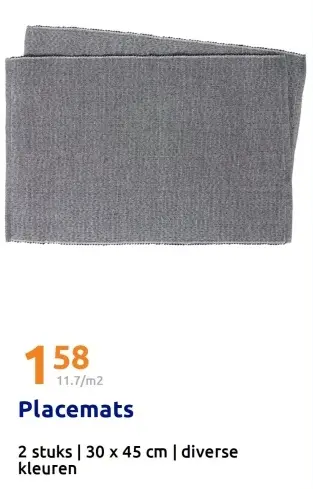 Aanbieding: Placemats