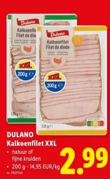 Promotie: Kalkoenfilet XXL