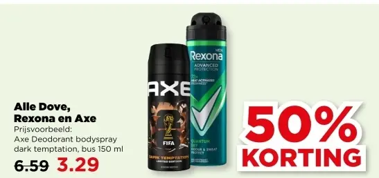 Aanbieding: Deodorant bodyspray dark temptation