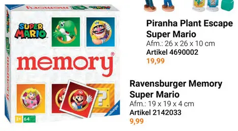 Aanbieding: Ravensburger Memory Super Mario