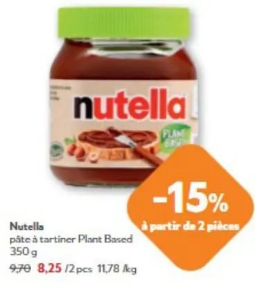 Offre: Nutella