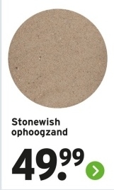 Aanbieding: Stonewish ophoogzand