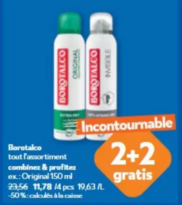 Offre: Borotalco