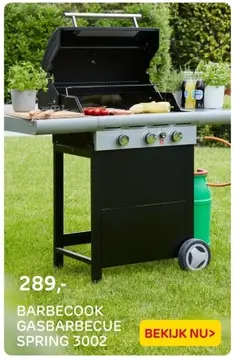 Aanbieding: BARBECOOK GASBARBECUE SPRING 3002