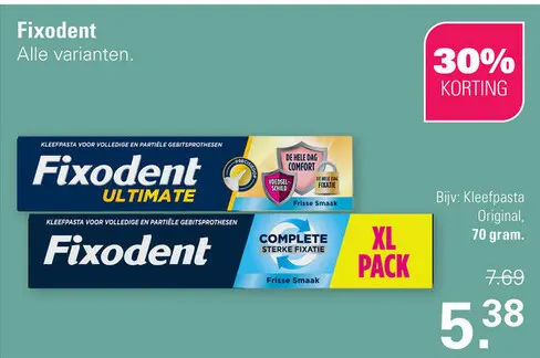 Aanbieding: Kleefpasta