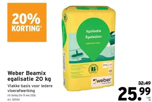 Promotie: Beamix egalisatie