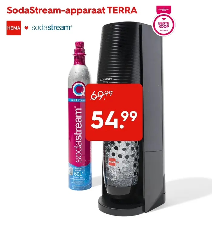 Aanbieding: SodaStream-apparaat TERRA