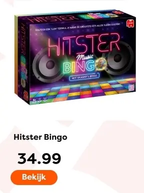 Aanbieding: Hitster Bingo