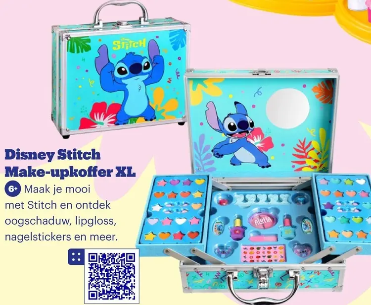 Promotie: Stitch Make-upkoffer XL