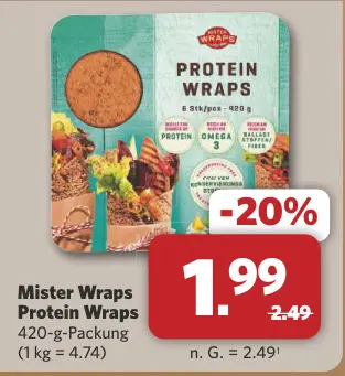 Aanbieding: Protein Wraps