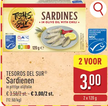 Promotie: Sardines