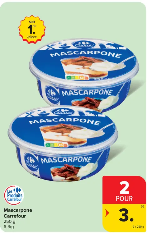 Offre: Mascarpone