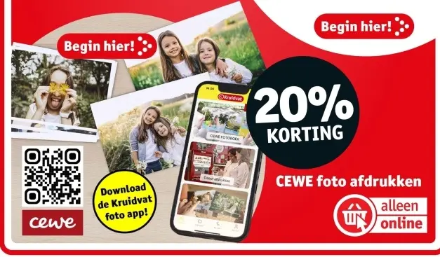 Promotie: CEWE foto afdrukken