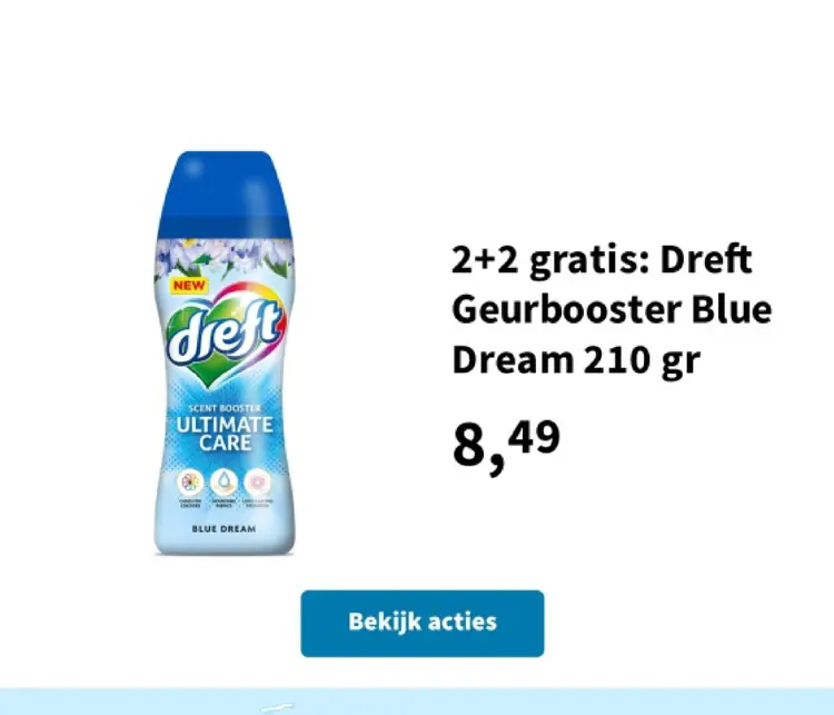 Promotie: Geurbooster Blue Dream