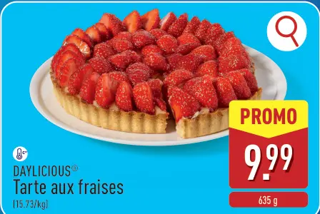 Offre: DAYLICIOUS Tarte aux fraises