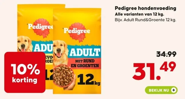 Aanbieding: hondenvoeding