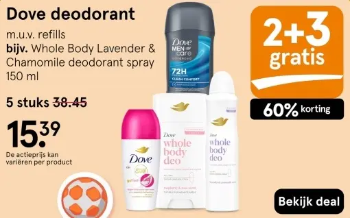 Aanbieding: Deodorant