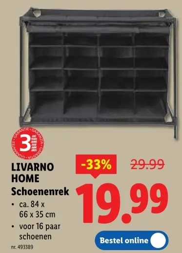 Promotie: Schoenenrek