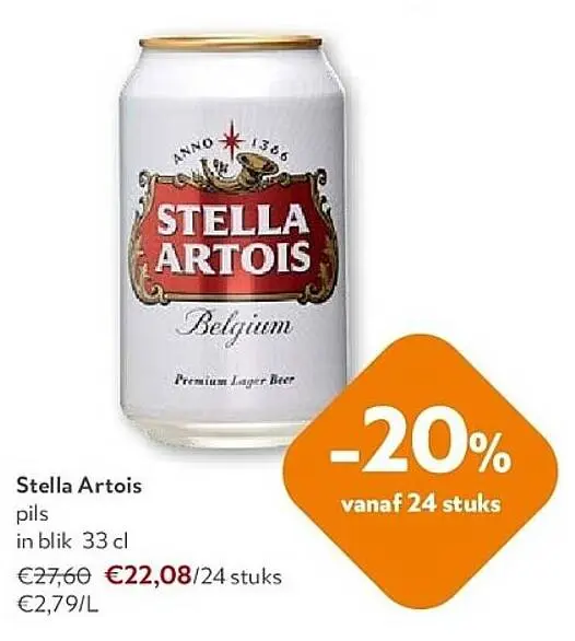 Promotie: Stella Artois