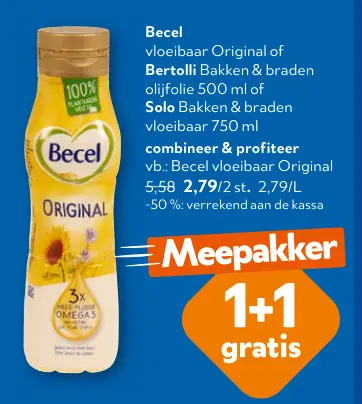 Promotie: Becel, Bertolli, Solo