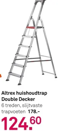 Aanbieding: Altrex huishoudtrap Double Decker