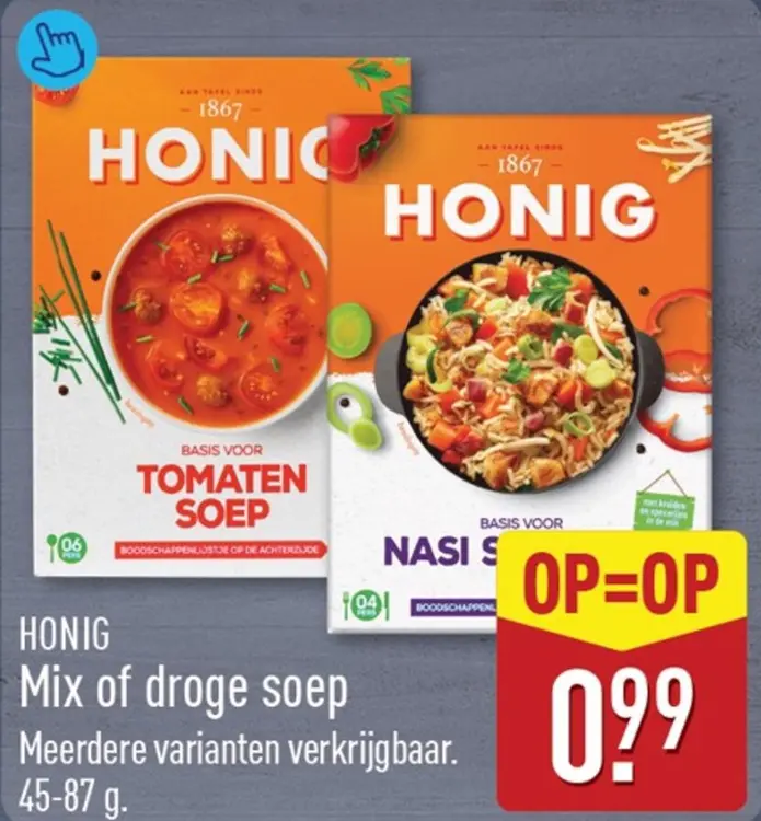 Aanbieding: Mix of droge soep