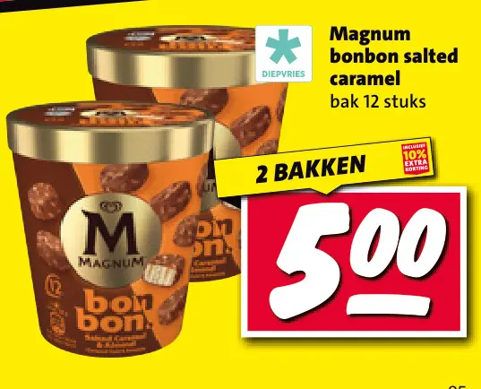 Aanbieding: Magnum bonbon salted caramel