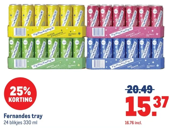 Aanbieding: Fernandes tray