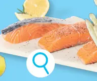 Promotie: Verse zalmfilet met vel, 3 st.