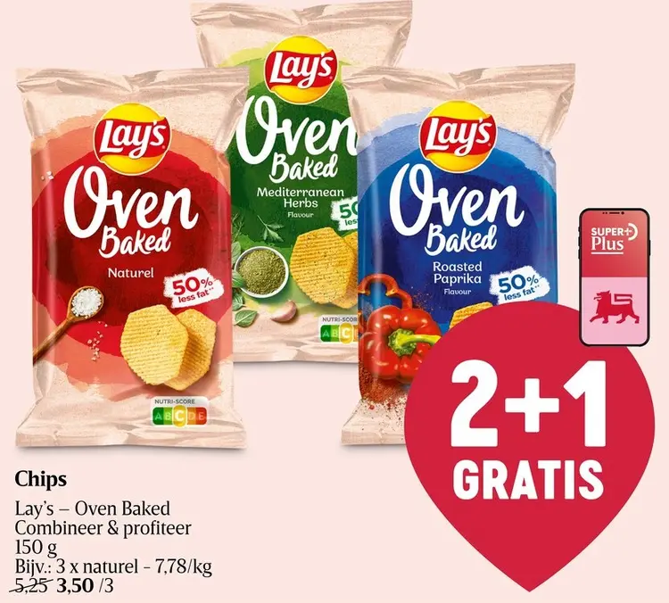 Promotie: Oven Baked Chips