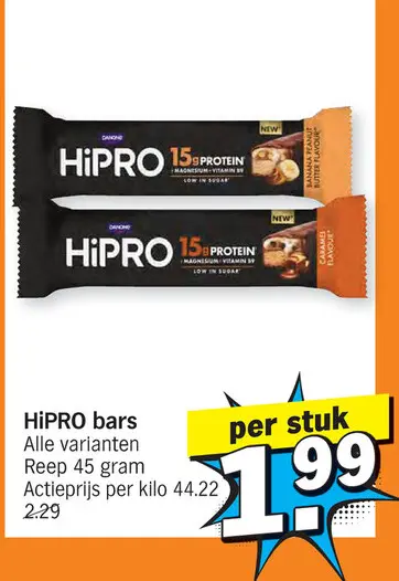 Promotie: HiPRO bars
