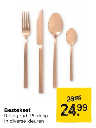 Promotie: Bestekset