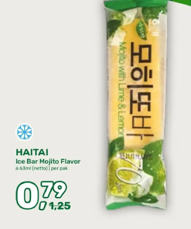 Aanbieding: Ice Bar Mojito Flavor