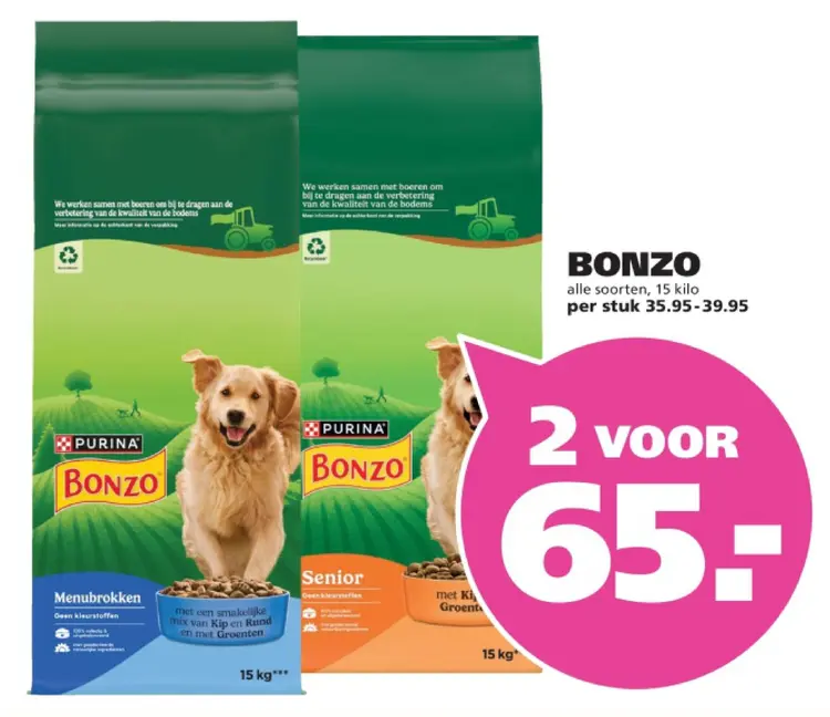 Aanbieding: Bonzo alle soorten