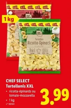 Offre: Tortellonis XXL