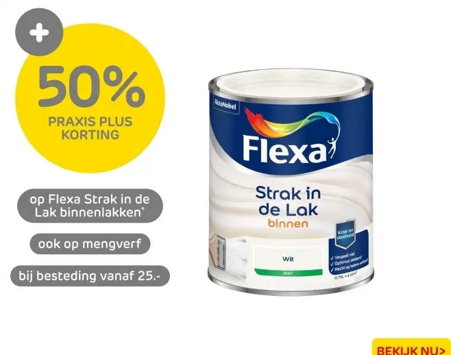 Aanbieding: Flexa Strak in de Lak binnenlakken