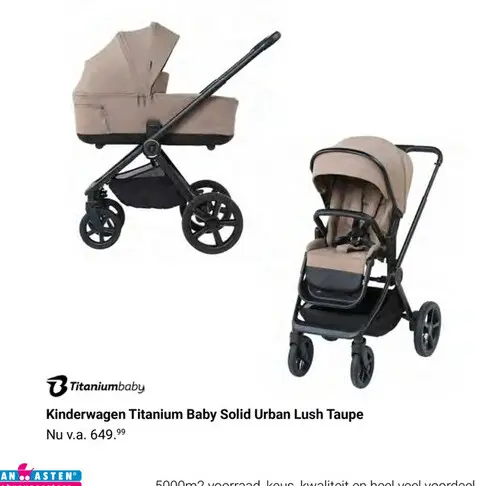 Aanbieding: Kinderwagen Titanium Baby Solid Urban Lush Ta