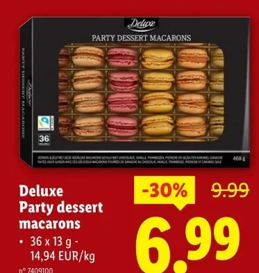 Offre: Party dessert macarons