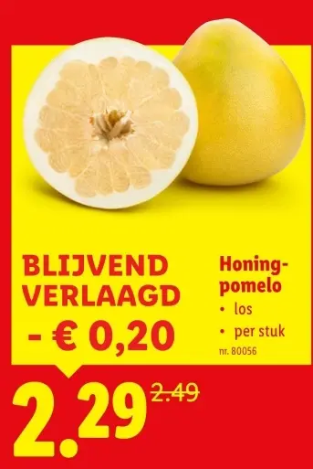 Aanbieding: Honingpomelo