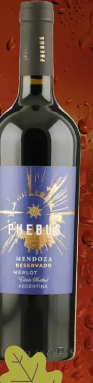 Aanbieding: Phebus Reservado Merlot Mendoza