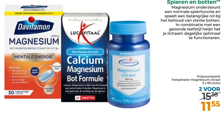 Aanbieding: Trekpleister magnesium citraat