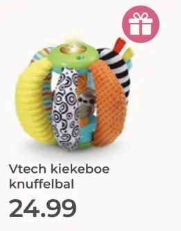 Aanbieding: Kiekehoe knuffelbal