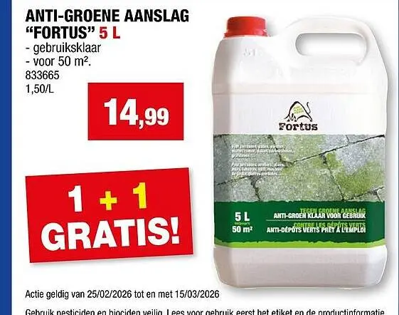 Promotie: Anti-groene aanslag
