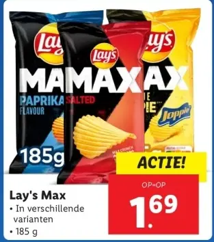 Aanbieding: Lay's Max