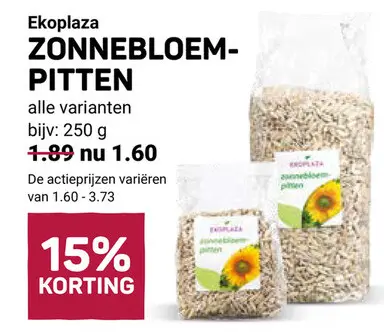 Aanbieding: Zonnebloem-pitten