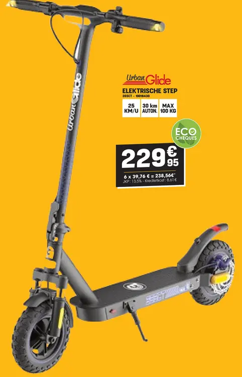 Promotie: Elektrische step