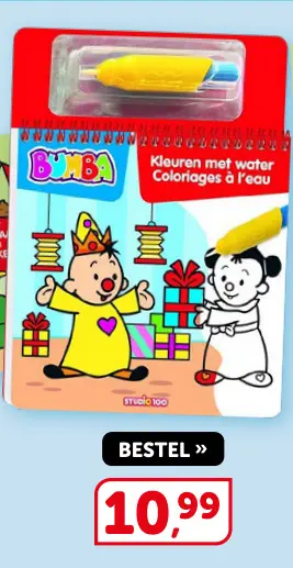 Promotie: BUMBA Kleuren met water