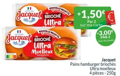 Offre: Pains hamburger briochés
